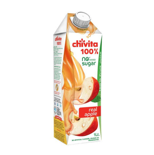 Chivita 100% Apple 1Ltr x 10